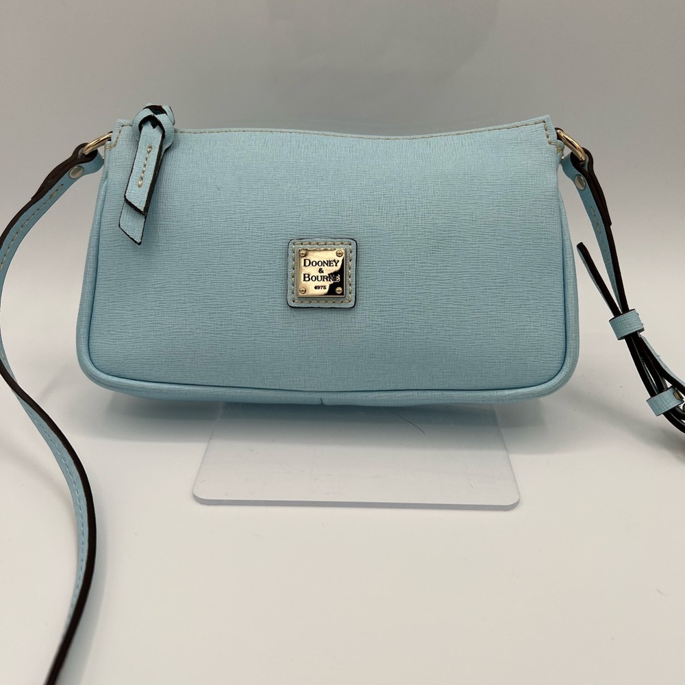 NWT Dooney & Bourke Lexi Crossbody in Pale Blue - Picture 1 of 13